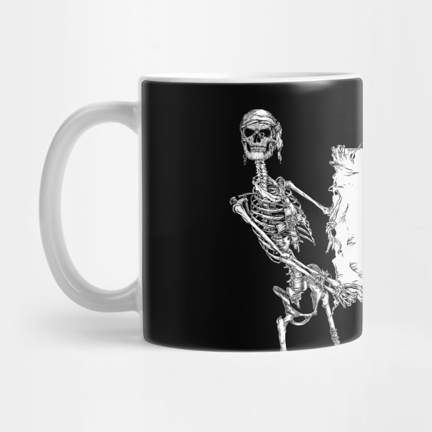 Death and Life-Pirate-Skull-Skeleton-Sarcastic by StabbedHeart